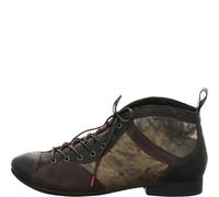 Think! Damen GUAD2 chromfrei gegerbte Leder Stiefelette 3-000618, SCHWARZ/KOMBI 9150, 40,5