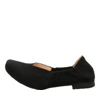 Think! Damen Ballerina GAUDI chromfrei gegerbte nachhaltige Schwarz Größe 38