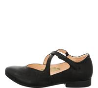 Think! Damen GUAD2_3-000564 nachhaltige Wechselfußbett Ballerinas, 0000 SCHWARZ, 39.5 EU