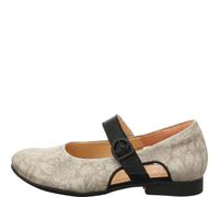 Think! Damen Ballerina GUAD2 40 Taupe/Kombi