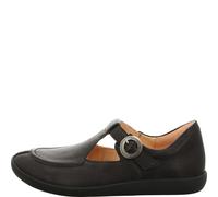 Think Nature Schuhe Slipper schwarz Klett 1116 - Größe 38