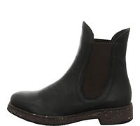 Think! Damen COGITA chromfrei gegerbte nachhaltige Chelsea Boots, 0000 SCHWARZ, 38 EU