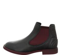 Think Nina Chelsea-Boots Stiefelette schwarz rot - Größe 37.5