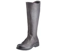 Think! Damen Cogita_3-000099 Chromfrei Gegerbte, Nachhaltige Kniehohe Stiefel, 0000 Schwarz, 40.5 EU