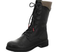Think! Damen COGITA chromfrei gegerbte nachhaltige Stiefelette, 0000 SCHWARZ/Kombi, 36 EU