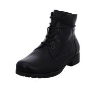 THINK! Damen Denk chromfrei gegerbte Lammfell Stiefelette, 0010 SCHWARZ, 38 EU