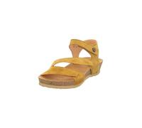 Think! Damen DUMIA chromfrei gegerbte nachhaltige Sandale, CARAMEL 3040