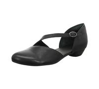 Think Damen Grace nachhaltige Ballerinas, Schwarz 0000, 42 EU