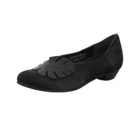 Think Damen Grace nachhaltige Ballerinas, Schwarz/Kombi 0010, 38 EU