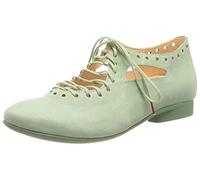 Think! Damen Guad2_3-000565 Chrome-Free Tanned Sustainable Interchangeable Footbed Ballerinas, 7010 Verdolino, 38 EU