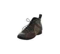 Think! Damen GUAD2 chromfrei gegerbte Leder Stiefelette 3-000618, SCHWARZ/KOMBI 9150, 39,5