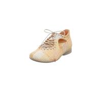 Think Shoes Damen-Halbschuhe GUAD2 chromfrei gegerbt, nachhaltig Sand 9010