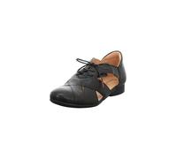 Think! Damen GUAD2 chromfrei gegerbte nachhaltige Halbschuhe, SCHWARZ 0000