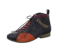 Think! Damen GUAD2 Leder gefütterte nachhaltige Boots, 8000 Navy/Kombi, 38 EU