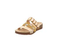 Think Shoes Pantoletten Julia Damen Veloursleder chromfrei gegerbt nachhaltig Zimt 39