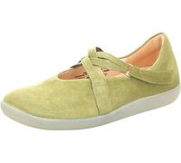 Think! Slipper Veloursleder Grün - 38,5