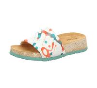 Think Koak Pantoletten weiß bunt 558 für Damen, weiß, Gr. 42 EU