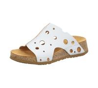 Think! Damen KOAK chromfrei gegerbte, nachhaltige Pantolette, 1000 Bianco/Kombi, 40 EU