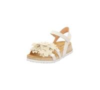 Think Damen KOAK chromfrei gegerbte nachhaltige Slingback Sandale, Ivory/Kombi 1010, 40 EU
