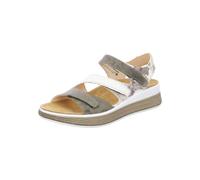 THINK! Damen Meggie_3-000585 Chrome-free Tanned Sustainable Interchangeable Foot Bed Slingback Sandale, 7000 Salbei Kombi, 39 EU