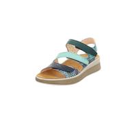 Think! Damen Riemchensandale MEGGIE 42 Aqua/Kombi