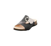Think Shoes Pantolette Mizzi Damen chromfrei gegerbt nachhaltige Schwarz Größe 40