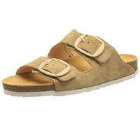 Think! Damen Moe_3-000725 Nachhaltige Hausschuh Pantolette, 4000 Beige, 40 EU