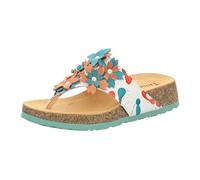 THINK! Damen Mizzi nachhaltige Pantolette Hausschuh, 1 Ivory/Kombi, EU