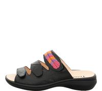 Think! Damen Pantolette CAMILLA 38 Schwarz/Kombi