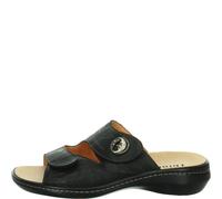 Think Pantoletten schwarz Camilla schwarz-kombi 76-0010 - AML 282 Gr.39