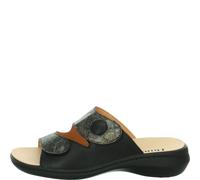 Think! Damen Pantolette CAMILLA 40 Schwarz/Kombi