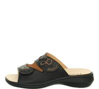 Think! Damen Pantolette CAMILLA 41 Schwarz/Kombi