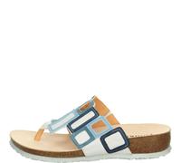 Think! Damen Pantolette JULIA 36 Bianco/Kombi
