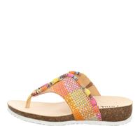 Think! Damen Pantolette JULIA 36 Fuxia/Kombi