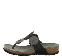 Think! Damen Julia Nachhaltige Zehentrenner, 0000 Schwarz Kombi, 41 EU