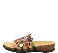 Think! Damen Pantolette JULIA 41 Schwarz/Mehrfarbig
