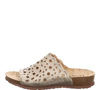 Think! Damen Julia chromfrei gegerbte nachhaltige Pantolette, Bronze 9010