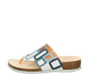 Think! Damen Pantolette JULIA 43 Bianco/Kombi