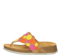 Think! Damen Pantolette KOAK 36 Linen/Kombi