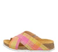 Think! Damen KOAK chromfrei gegerbte nachhaltige Pantolette, Fuxia 9170