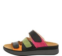 Think! Damen Pantolette MEGGIE 36 Schwarz/Kombi