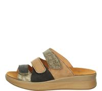 Think! Damen Pantolette MEGGIE 39 Taupe/Kombi