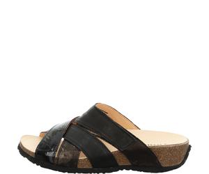 Think! Damen Pantolette MIZZI 37 Schwarz/Kombi