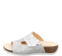 Think! Damen Pantolette MIZZI 37 Silber/Kombi