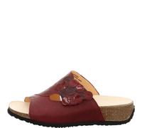Think Mizzi Damen chromfrei gegerbte nachhaltige Pantolette, Rosso/Kombi 5020, 41 EU