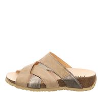 Think Pantoletten beige Mizzi linen/kombi 1155-4000 - MZZ 415 Gr.43