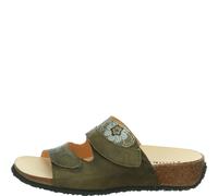 Think! Damen Pantolette MIZZI 43 Moos/Kombi