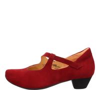 Think AIDA Damen chromfrei gegerbte nachhaltige Pumps, Rosso 5000, 41 EU