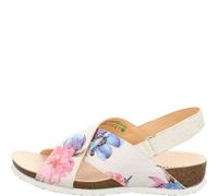 Think! Damen Riemchensandale JULIA 36 Ivory/Kombi