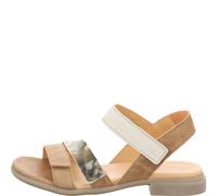 Think! Damen Riemchensandale KAMAA 39 Linen/Kombi